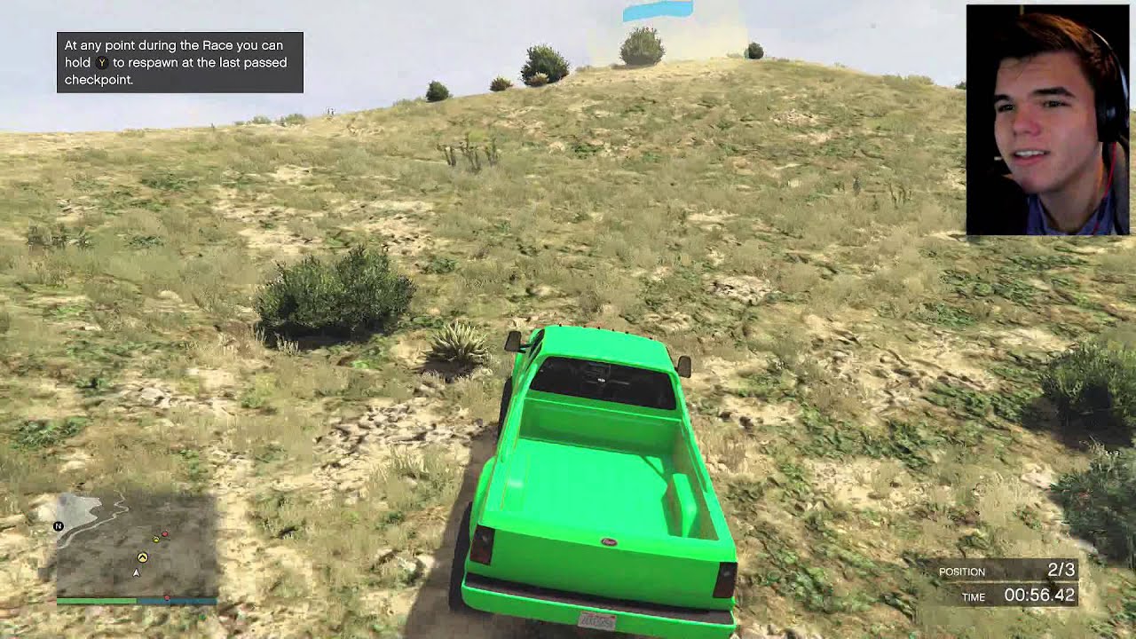 Crazy Monster Truck Flights (GTA 5 Funny Moments)