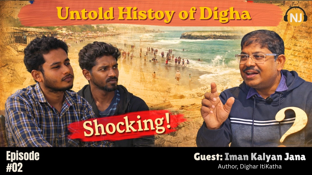 Untold History of Digha with the Author of Dighar Itikotha | Iman Kalyan Jana | @NIJEEBangla