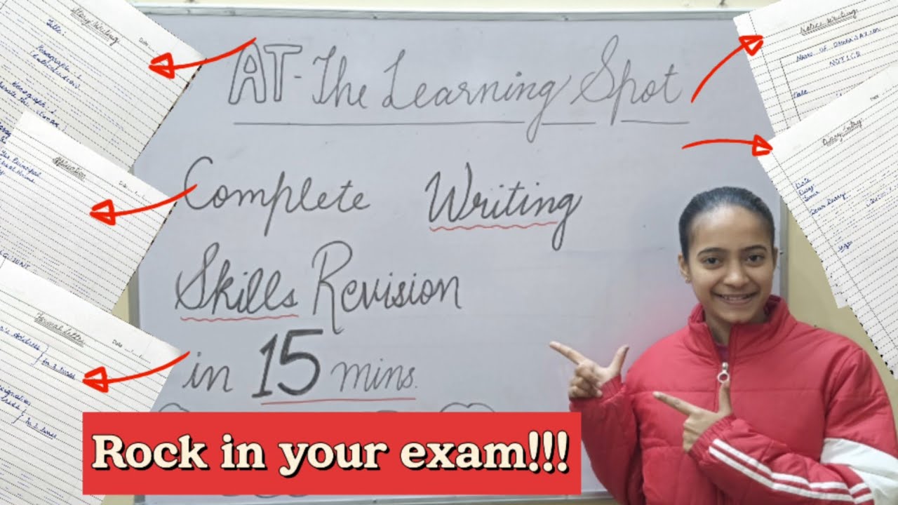 WRITING SKILLS at a Glance!!!