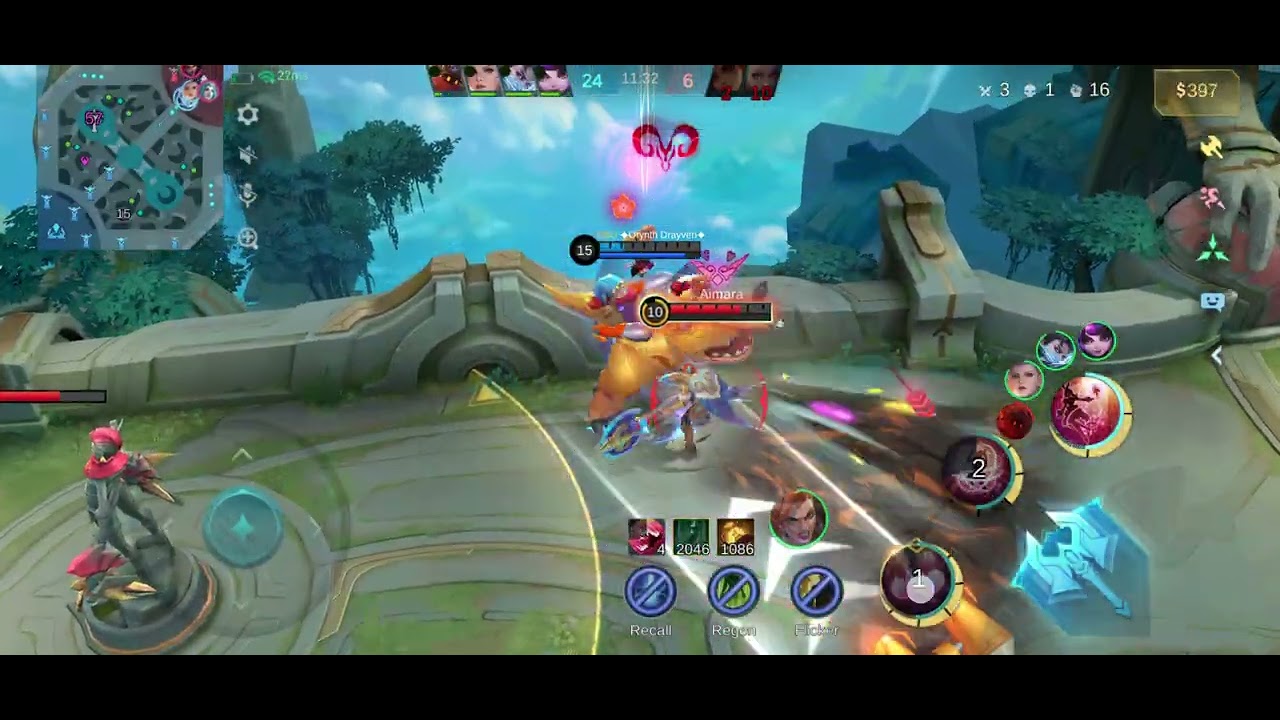 Rising Breket Regional Alot Banget #mobilelegends #roamsupport #mlbb #roam 