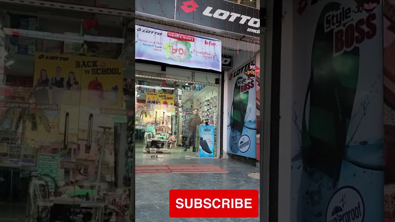 Lotto showroom Italy Brand