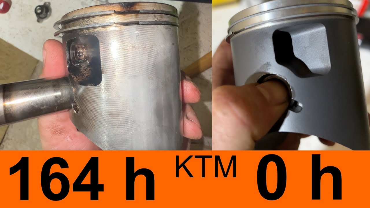 KTM TPI 2019 250 / Cambio piston a 160 horas