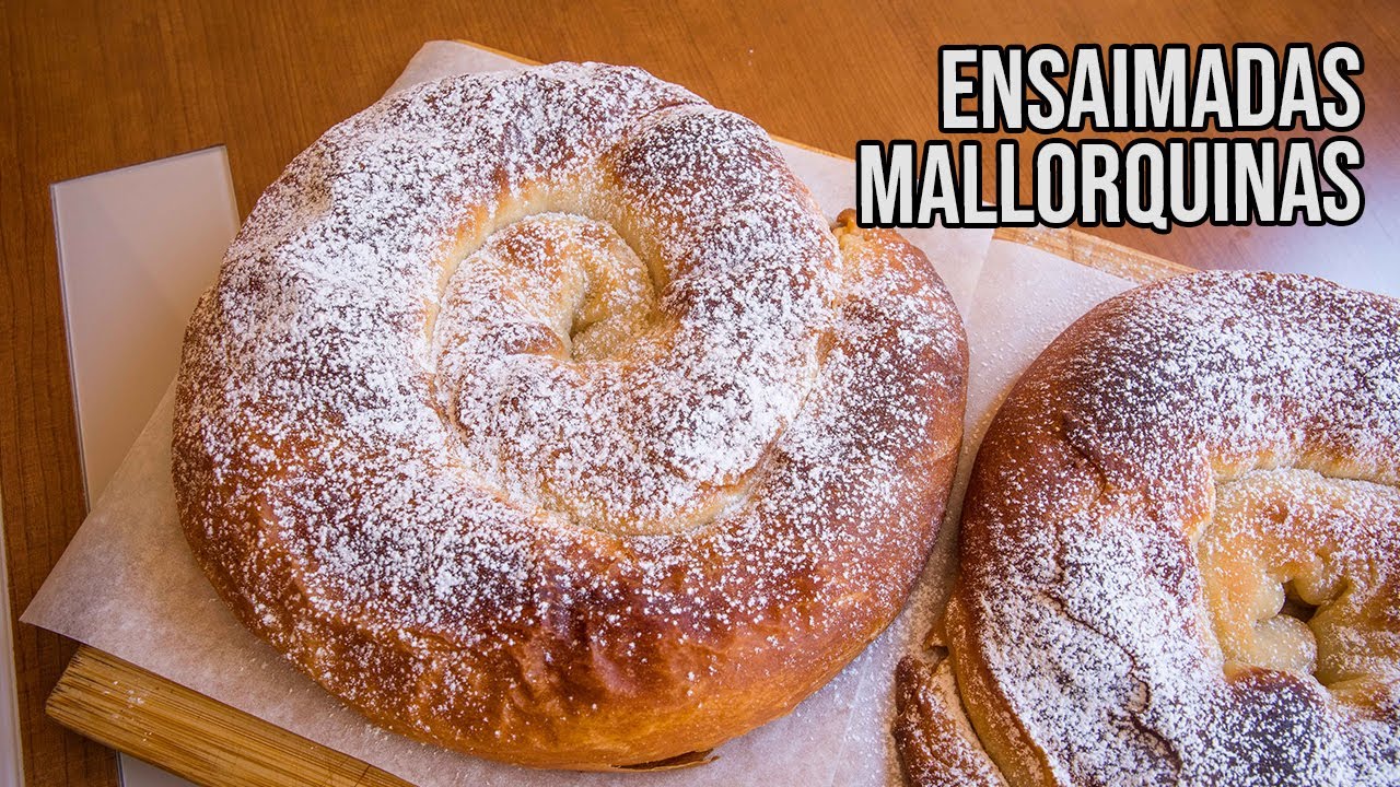 Ensaimadas mallorquinas hechas en casa