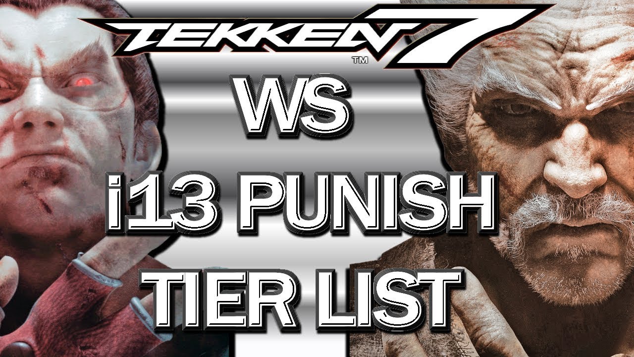 Ranking i13 ws Punishers From WORST To BEST / Tekken 7 Tier List