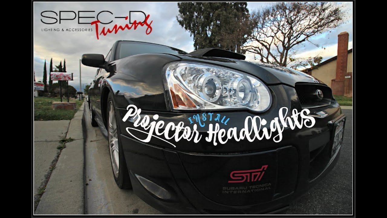 Spec D Tuning Projector Headlight Install
