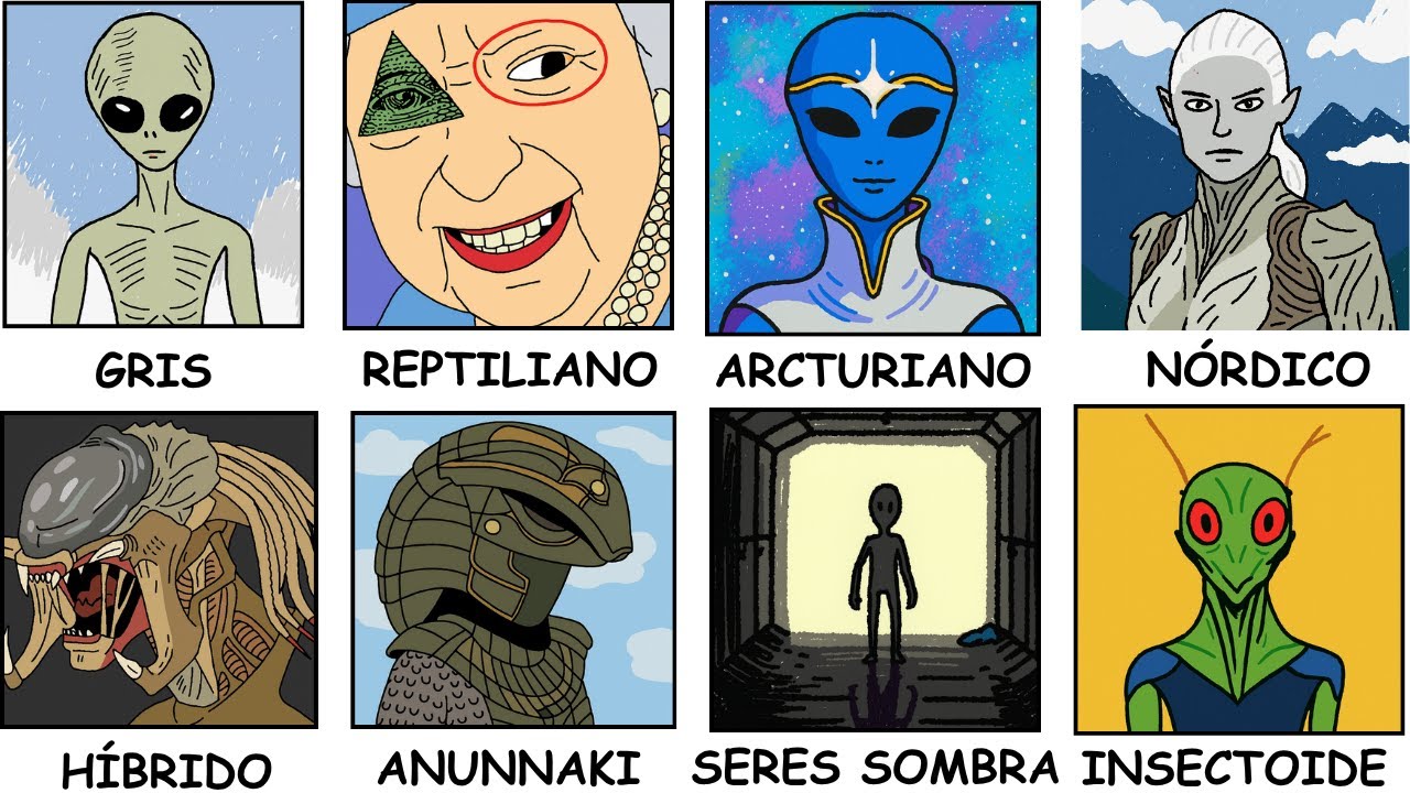 TODAS las RAZAS de ALIENS explicadas en 15 minutos