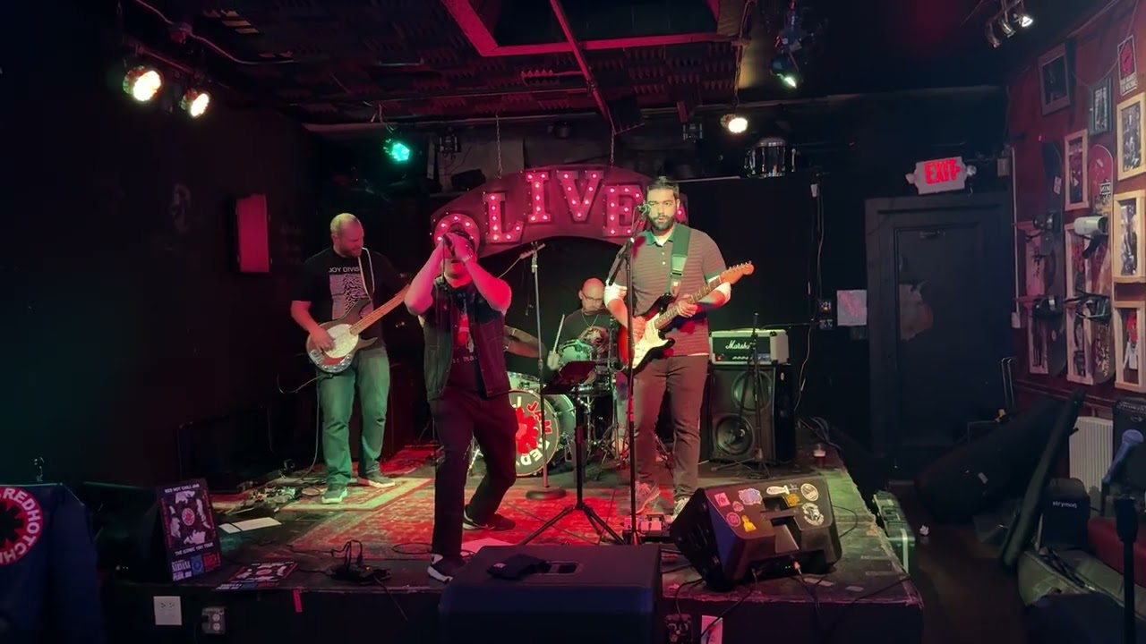 02-06-26 RHCJam (Intro Jam & Around The World-Red Hot Chili Peppers cover/tribute)-Olives, Nyack, NY