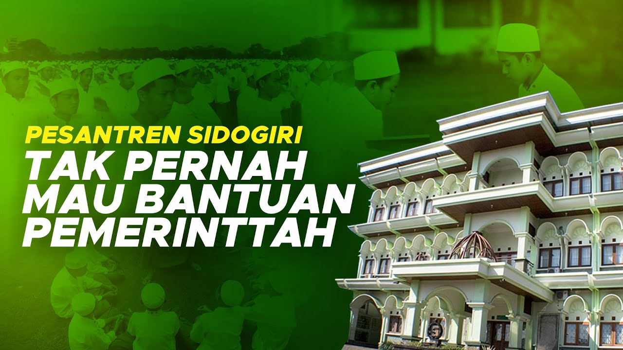 Pernah Dibilang Sombong, karena Pesantren Sidogiri Tak Pernah Mau Bantuan Pemerinttah
