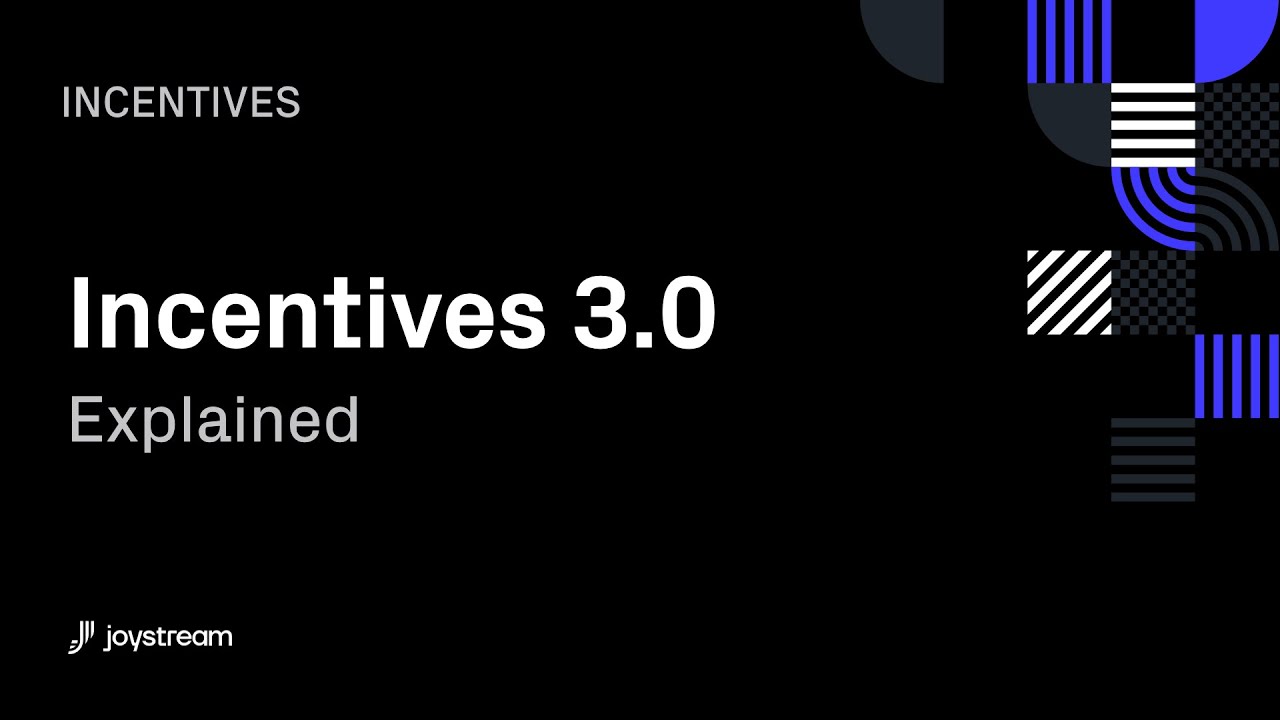 Incentives 3.0 Overview
