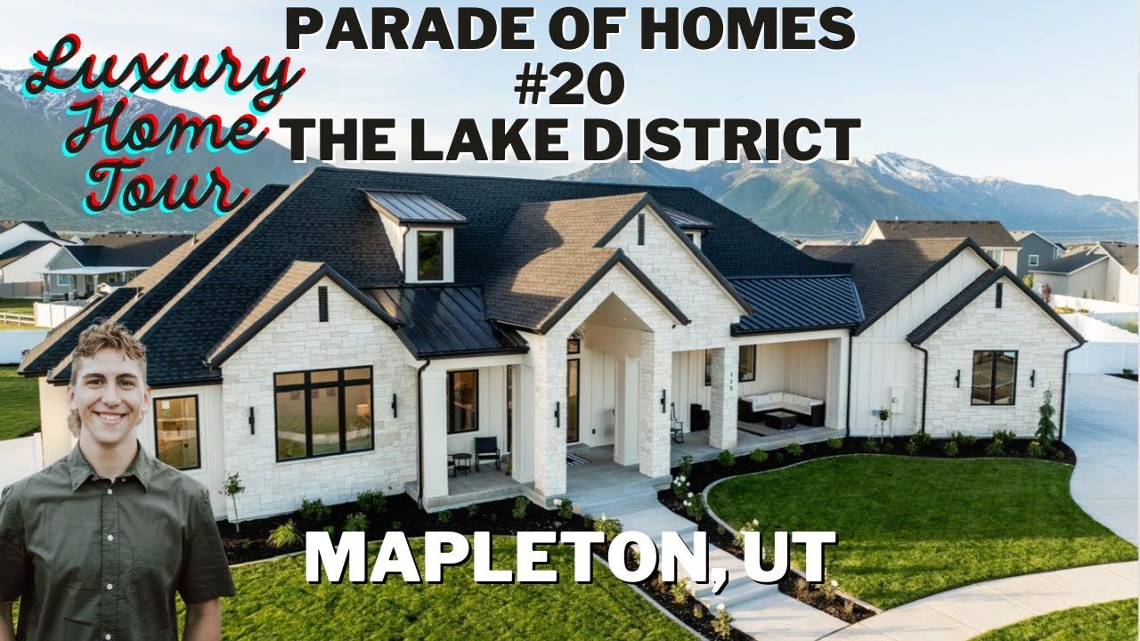 Whitehaven Builders | Parade of Homes #20 | Озёрный край | 6024 SF | 3 спальни | Мейплтон, Юта