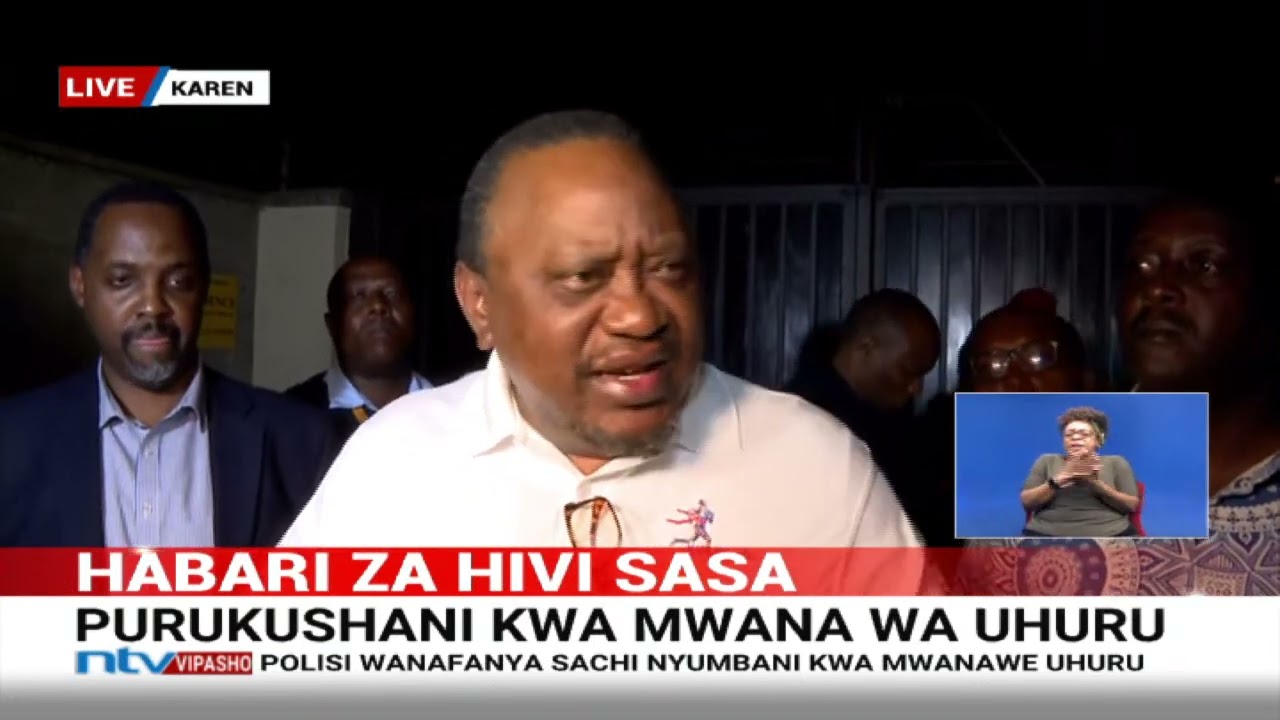 Uhuru Kenyatta comments on Moses Kuria's remarks, Mama Ngina's security