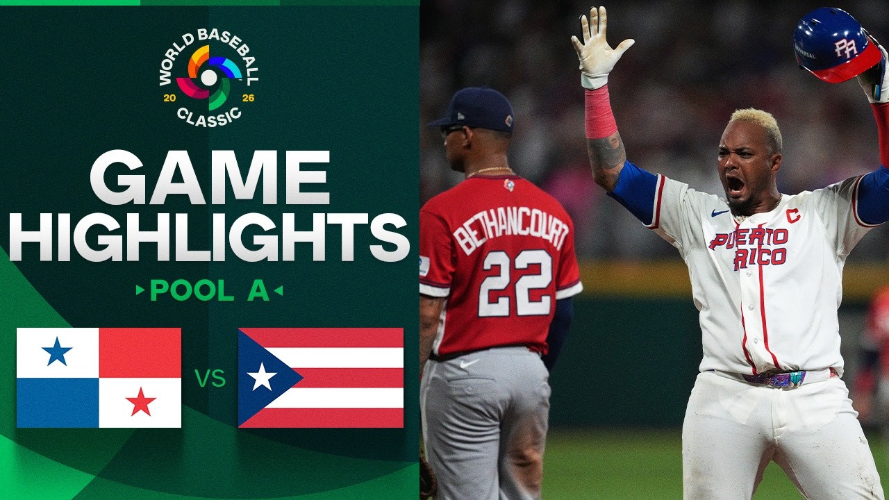Panama vs. Puerto Rico 2026 World Baseball Classic | Game Highlights