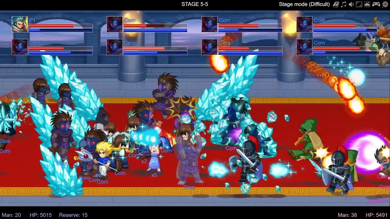 Little Fighter 2 Remastered - Firzen當酒鬼就好（Difficult）