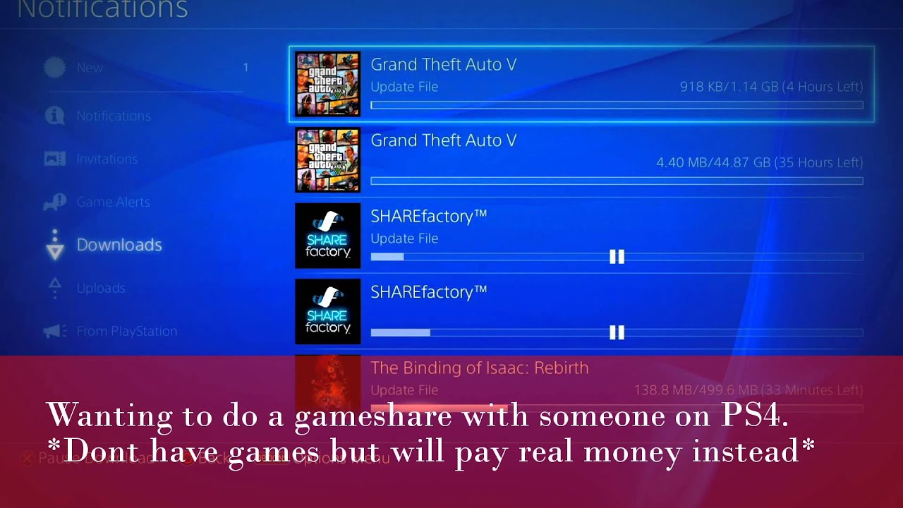 Ps4 GameSharing
