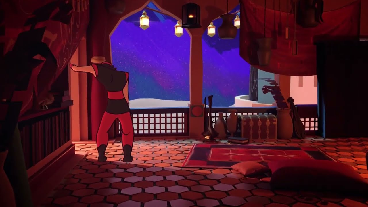 Escaping the Palace - Sinbad Fan 2D Animation