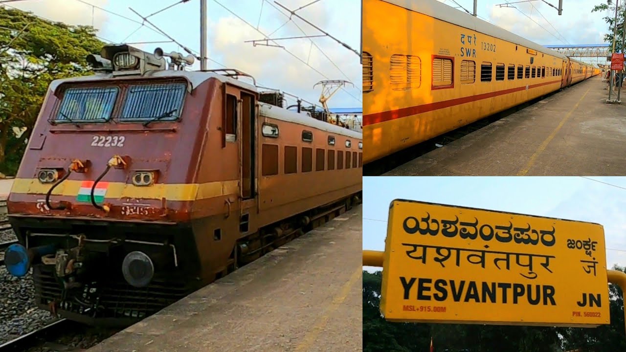 Nileshwar to Yesvantpur | via Shravanabelgola | Kannur - Ksr Bengaluru City Express