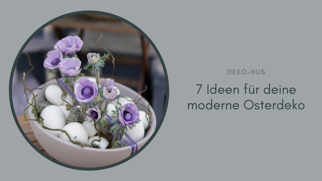 7 Ideen f&uuml;r deine moderne Osterdeko
