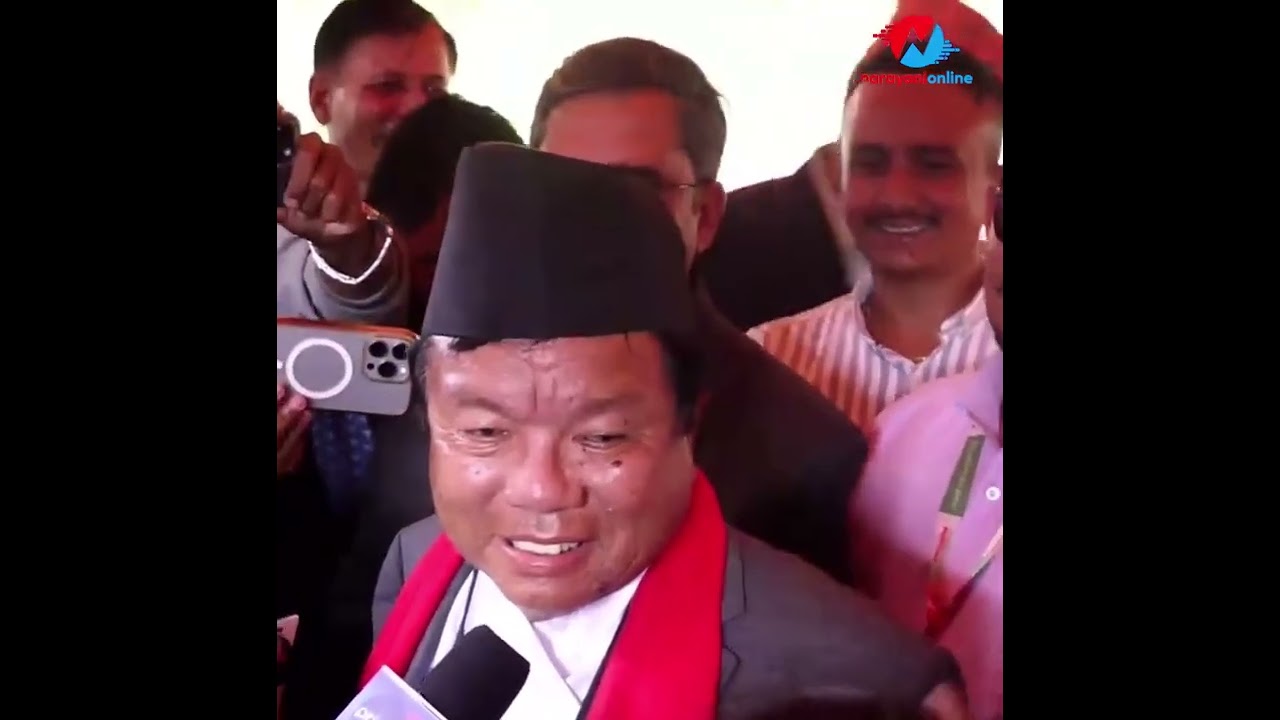 महाबिर पुन मन्त्री बनिसक्दा पनि हँसाउदै भने:जब र्जस्ति मन्त्री बनाइदिए,अब कार्यालयमै सु त्छु🤣🤣