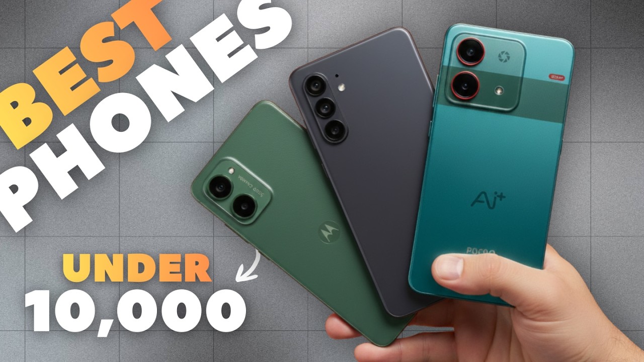 Top 5 Best Smartphones Under ₹10000 in 2026 | 5G, 8GB RAM, Big Battery