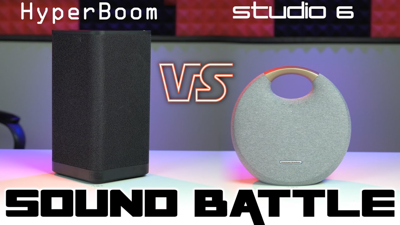 UE Hyperboom vs H/K Studio 6 | Sound Battle 👀