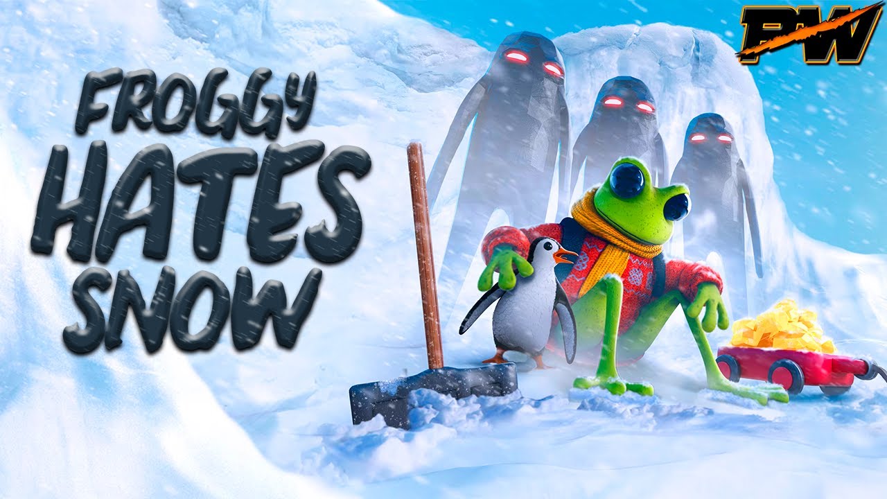 FROGGY HATES SNOW // Jogando a DEMO ANTECIPADA de um ROGUELIKE de SOBREVIVÊNCIA na NEVE