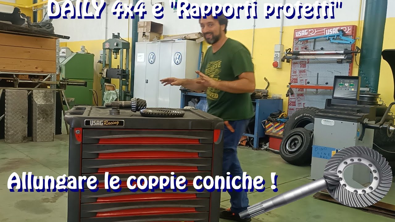 2. DAILY 4x4 e rapporti protetti: Allungare coppie coniche?