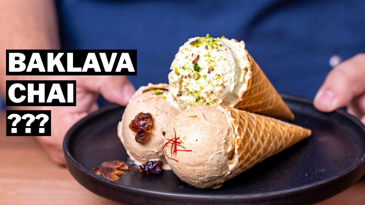 How to make Ice Cream with Middle Eastern Flavours