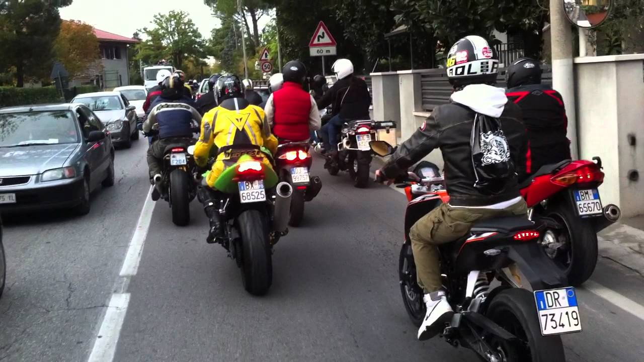 Funerale Simoncelli Motociclisti