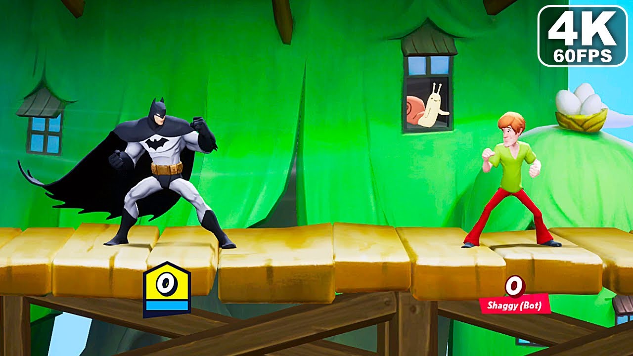 MULTIVERSUS Batman Vs Shaggy Gameplay 4K 60FPS