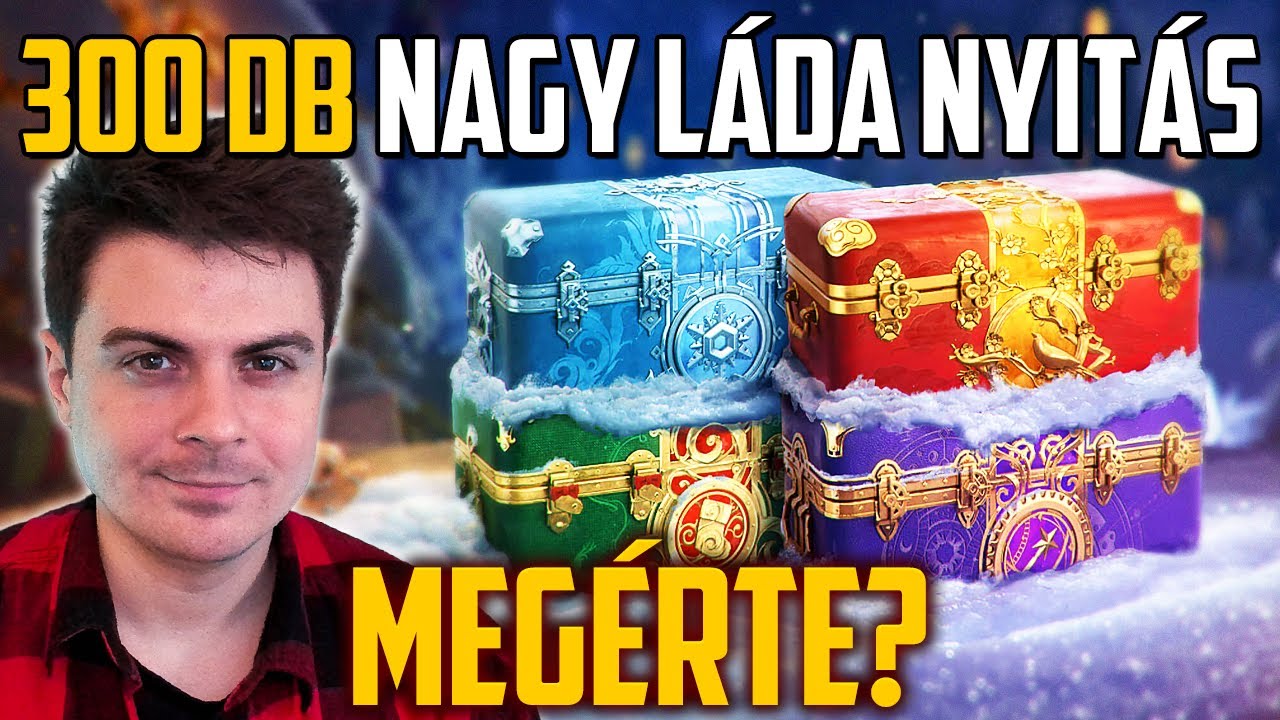 300 db Nagy Ládát nyitottam és EZT kaptam! (Ünnepi Hadművelet 2026)