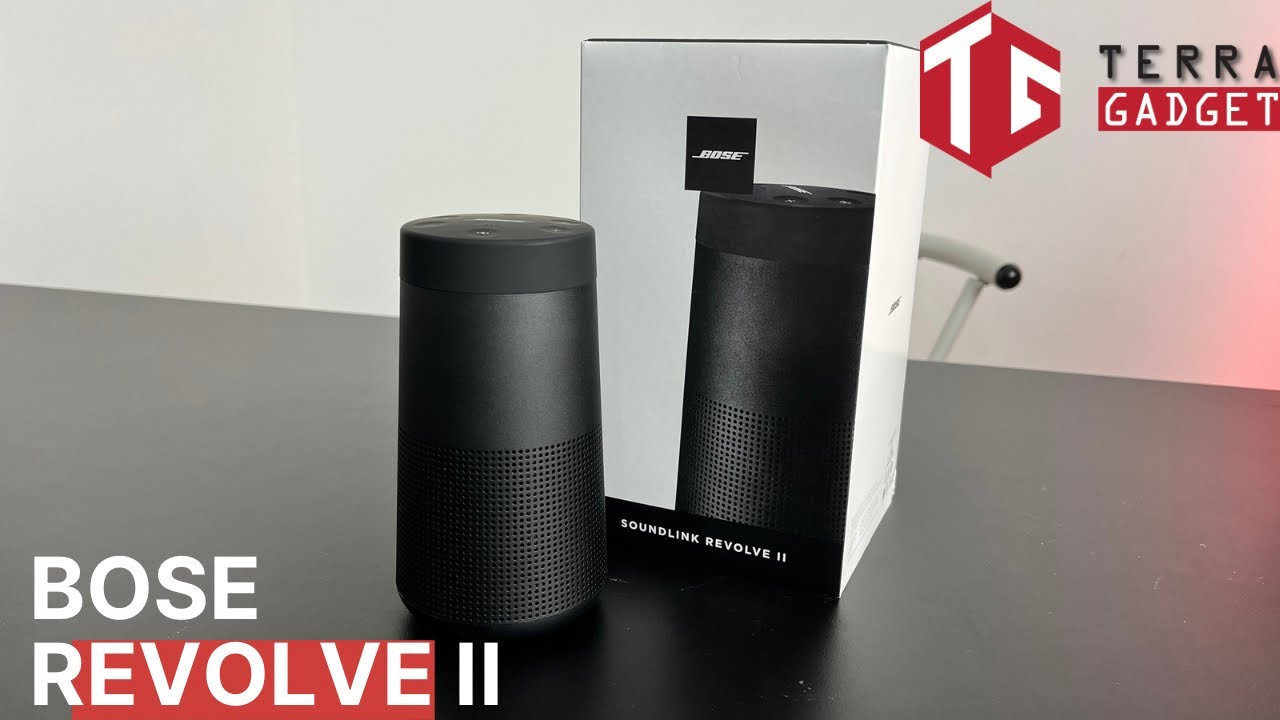 BOSE Soundlink Revolve 2  Review Indonesia - Speaker Portable Terbaik desain Minimalis