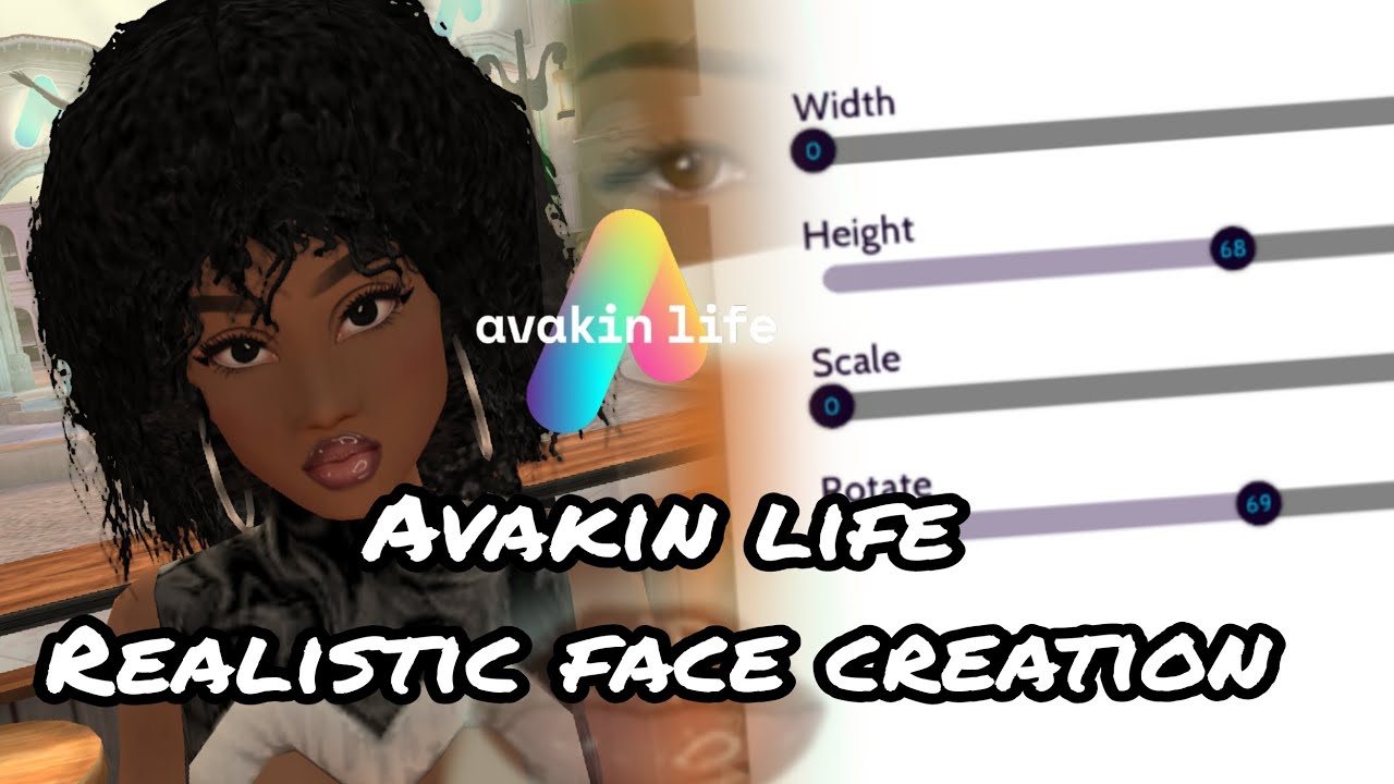 How to make a realistic Avakin female face | Avakin life