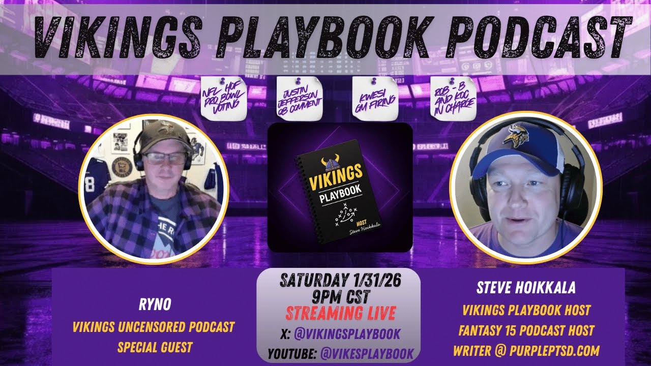 Vikings Playbook Podcast w/ Guest 