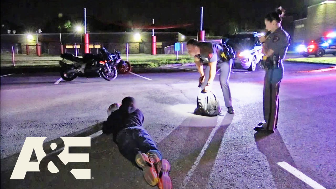 Live PD: Police Patrol &ndash; Officers Investigate Suspicious Street Bikes Behind School | A&E