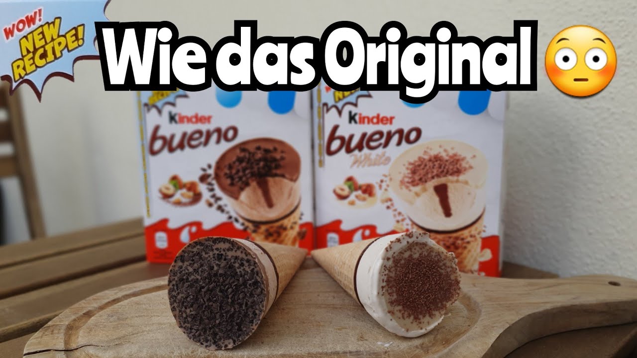 Das (neue) kinder Bueno Eis im Test | Classic & White