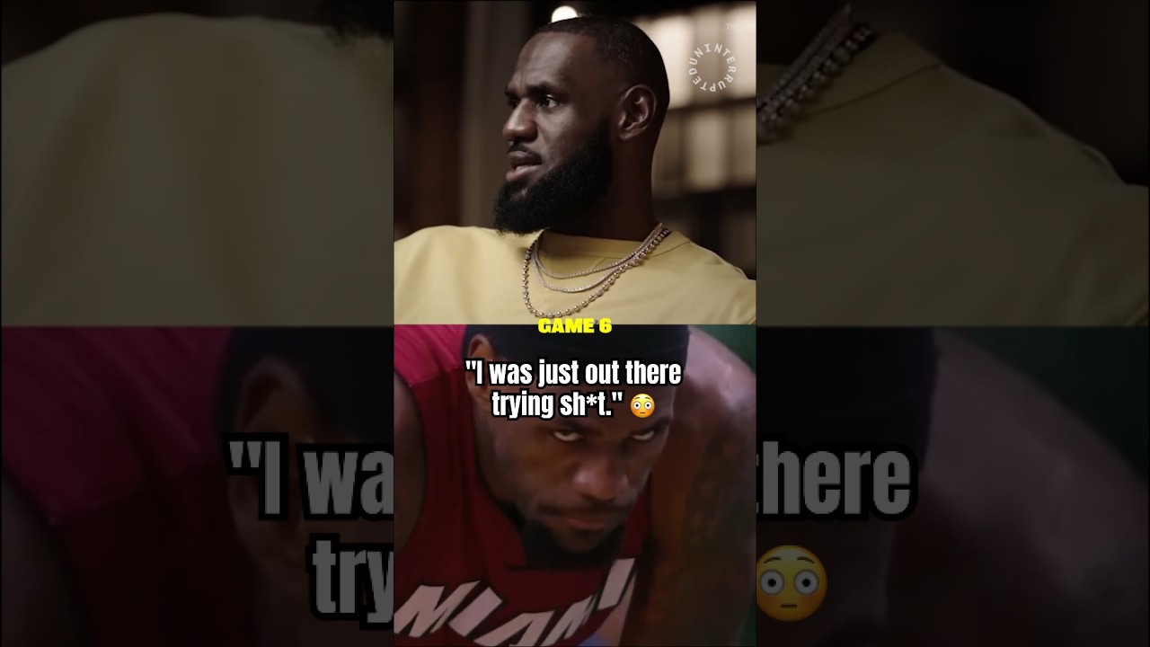 🤯 LeBron's Game 6 performance in Boston was historic #lebronjames #basketball #theshop #shorts