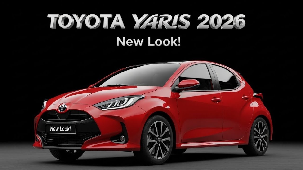 Toyota Yaris 2026 Full Review | Black Color | Exterior Interior Walkaround | New Yaris 2026 Details