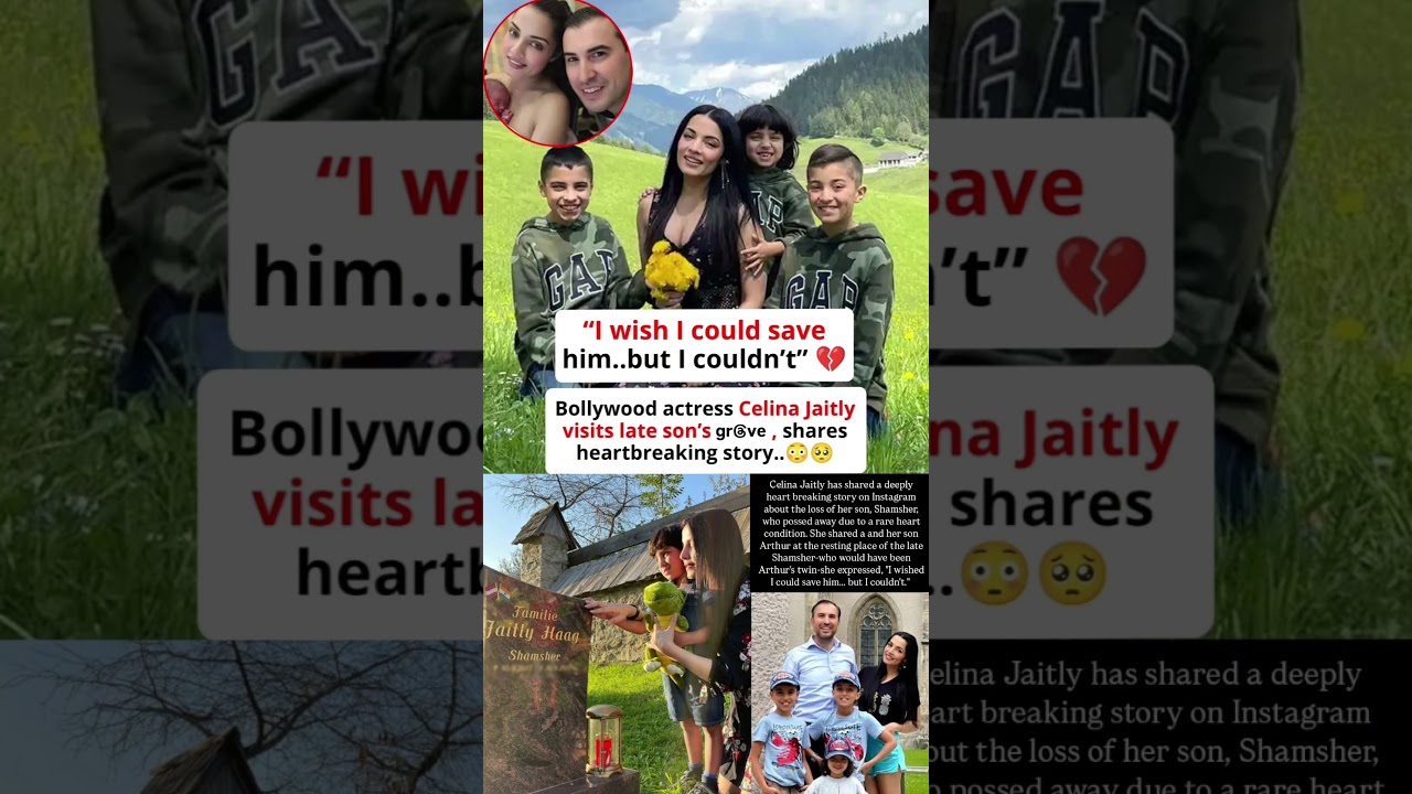 Celina Jaitly shares heart breaking story of not being able to save her son #news#celinajaitly