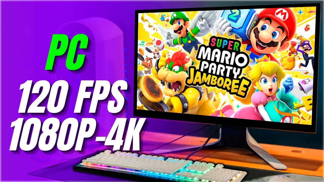 Super Mario Party Jamboree en PC🥒Como JUGAR y CONFIGURAR 🥒+MODS Yuzu, Ryujinx y Sudachi
