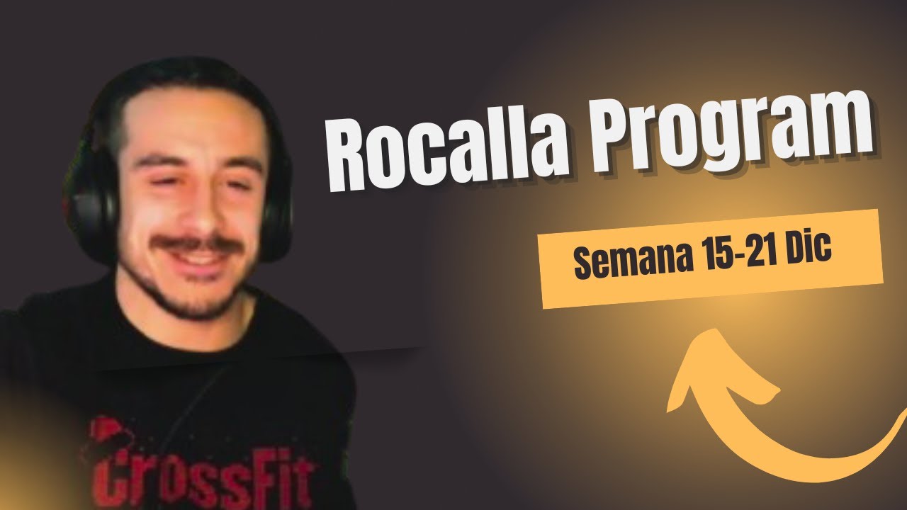 ROCALLA PROGRAM SEMANA 15-21 DICIEMBRE