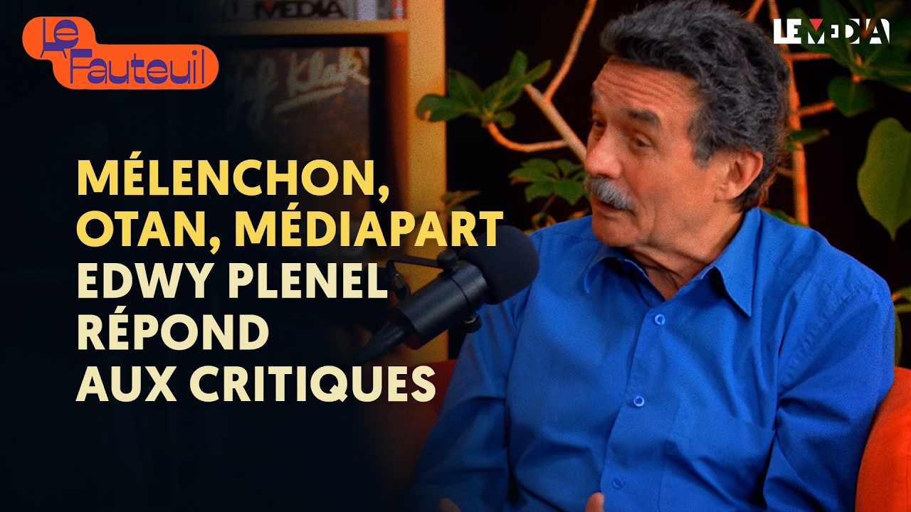 M&Eacute;LENCHON, OTAN, M&Eacute;DIAPART : EDWY PLENEL R&Eacute;POND AUX CRITIQUES