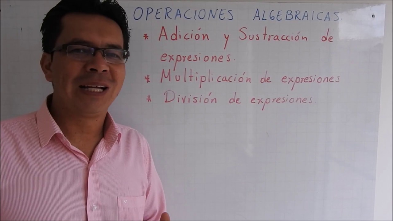 OPERACIONES ALGEBRAICAS  Adición y sustracción de expresiones