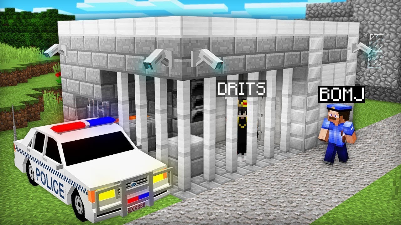 POLITSIYA NEGA MENI QAMAB QOYDI 😡 | Drits Minecraft