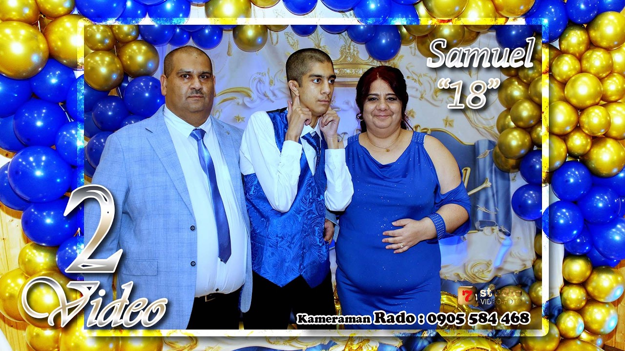 Samuel oslava 18 video2