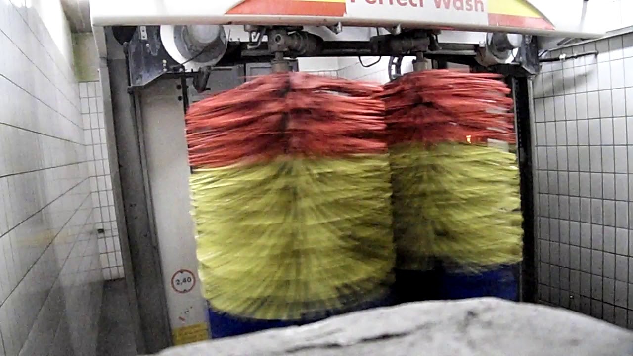 Waschanlage, Car Wash, Shell Station, Fail!
