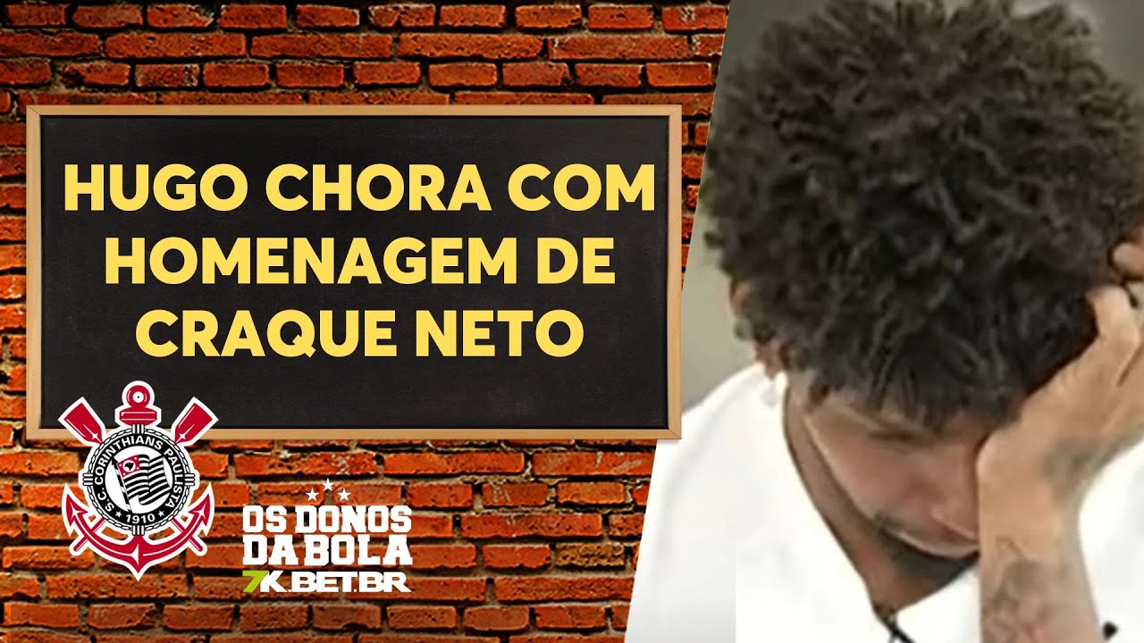 Hugo Souza e Neto choram com homenagem da família ao goleiro