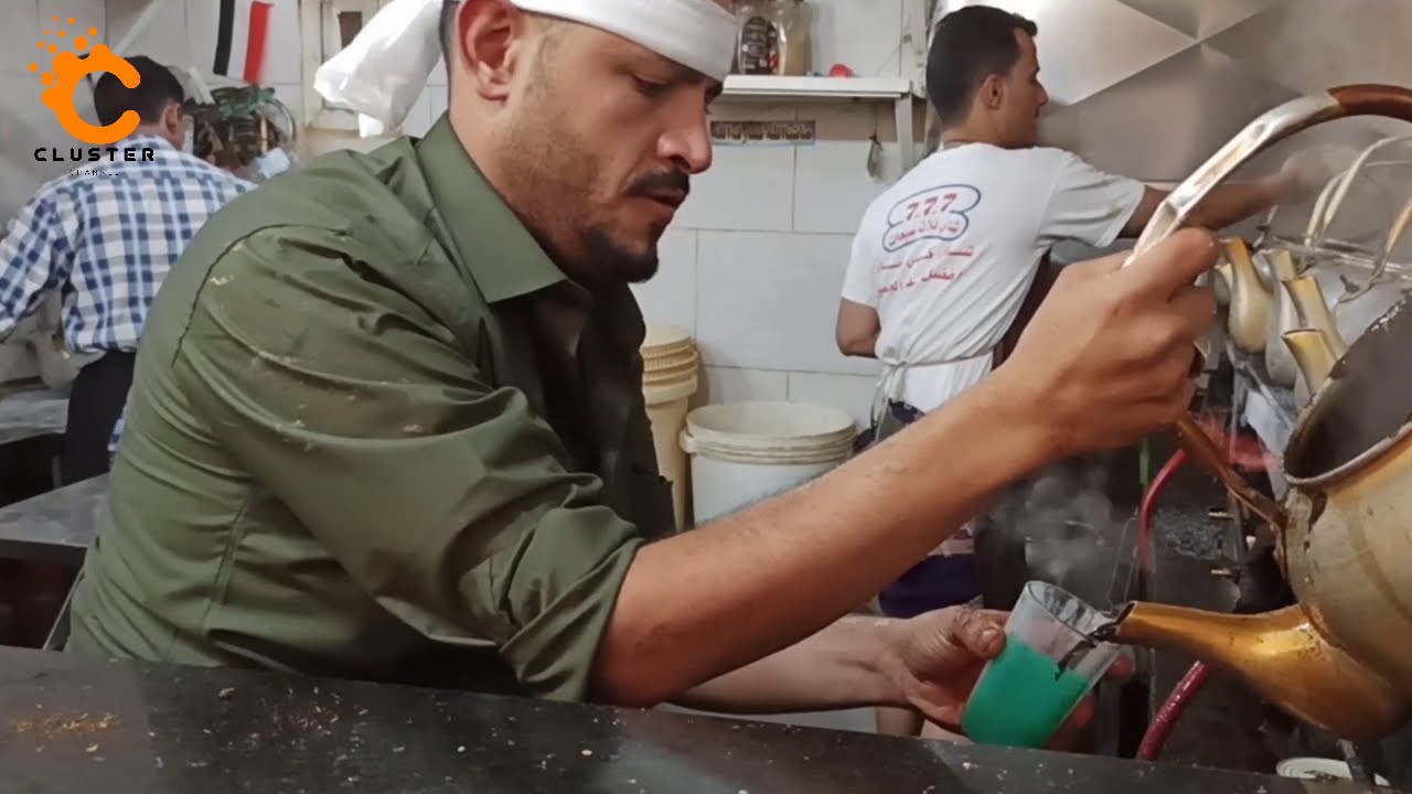 قهوة مدهش - أشهر مقهى شعبي في صنعاء --- هل زرته من قبل ؟