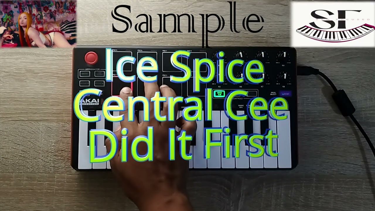 Ice Spice, Central Cee - Did It First (Instrumental Sample remake)