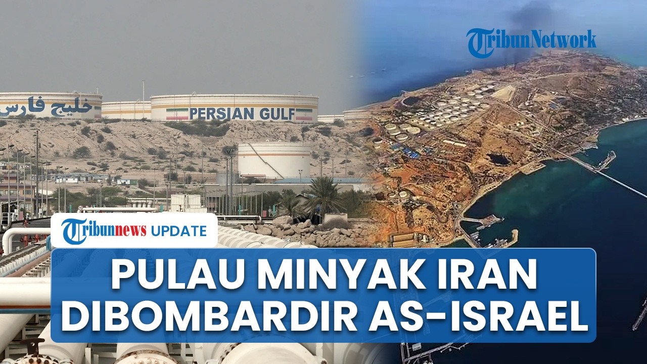 Jelang Deadline Trump yang akan Hancurkan Iran, Militer AS-Israel Bombardir Pulau Kharg