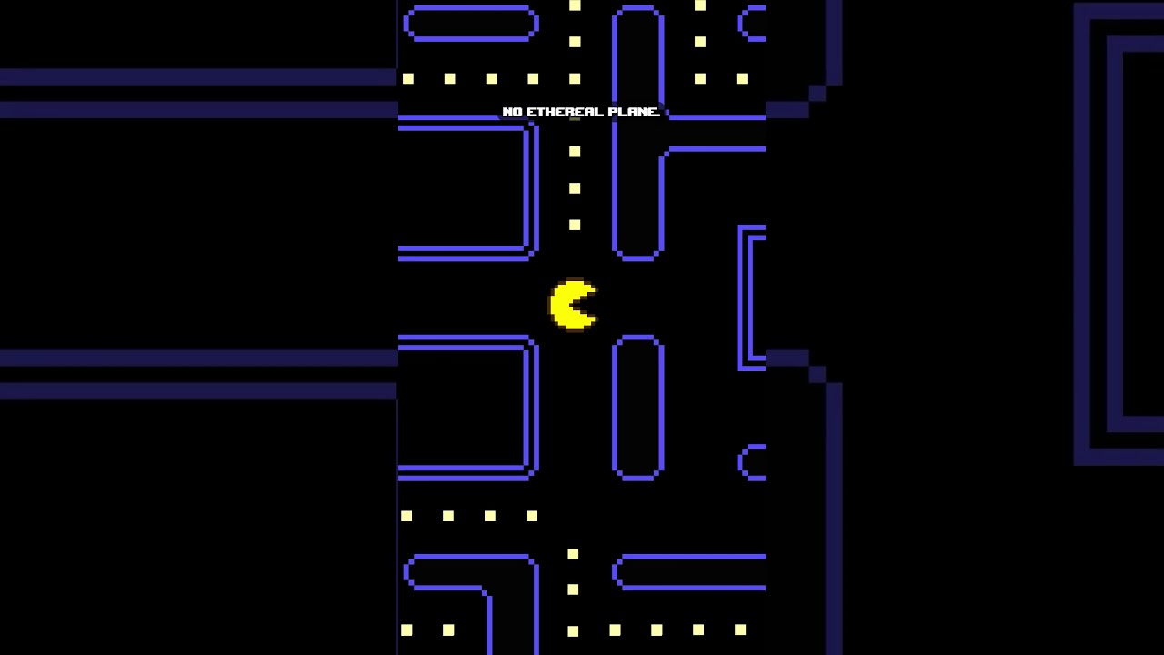 If Pac-Man was realistic - #Shorts